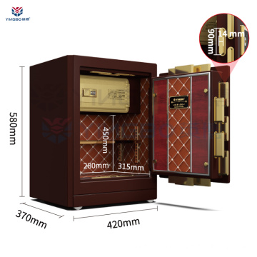 Fingerabdruckschloss Safes Luxury Interior Safe Box